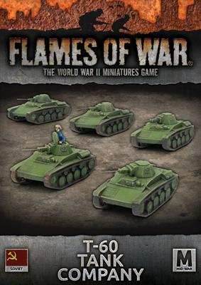 Flames of War: Soviet T-60 Tank Company (Mid War) - 