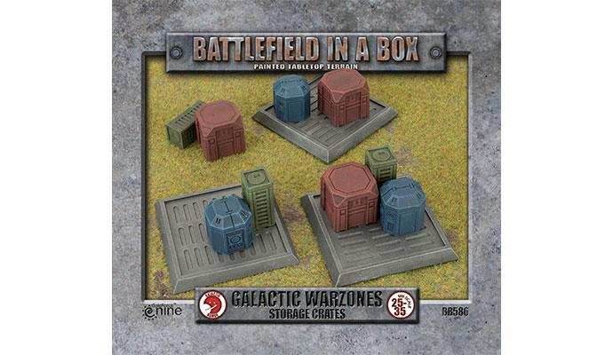Battlefield in a Box: Galactic Warzones - Storage Crates - 