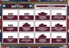 Flames of War: D-Day - British Unit Cards - 