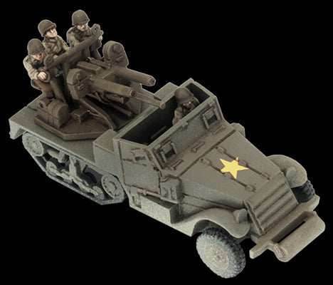 Flames of War: American 28E1 37mm AAA Platoon (Mid War) - 