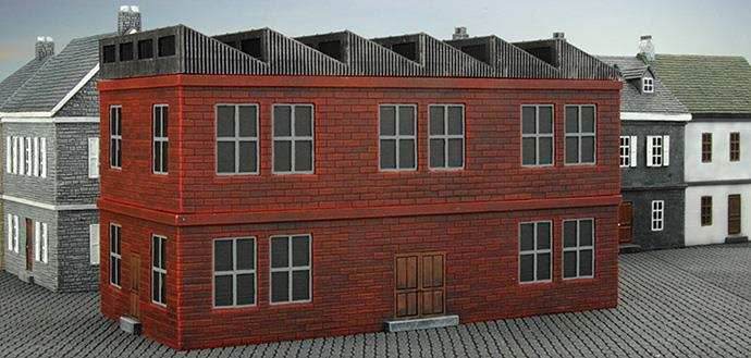 Flames of War: Brick Factory - 