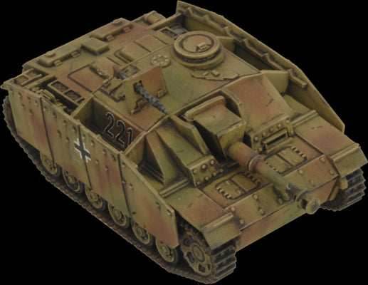 Flames of War: German StuG (Late) Assault Gun Platoon (Mid War) - 