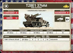 Flames of War: American 28E1 37mm AAA Platoon (Mid War) - 