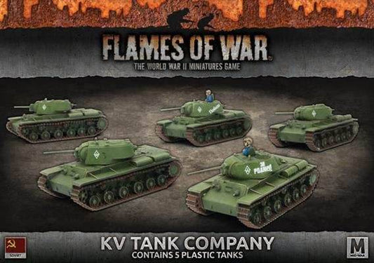 Flames of War: Soviet KV Tank Company (Mid War) - 