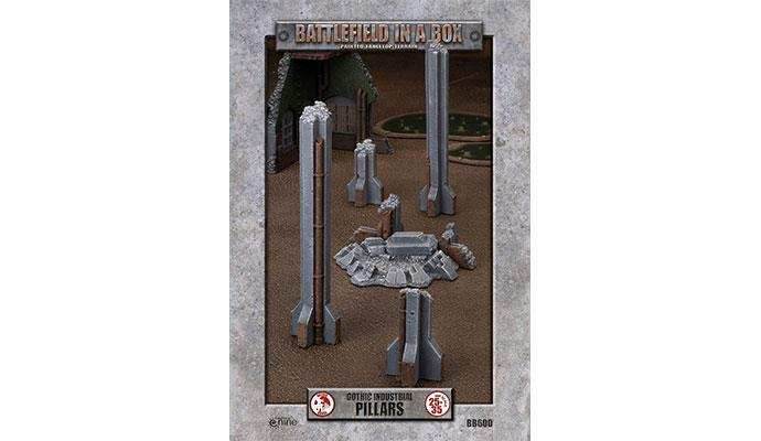 Battlefield in a Box: Gothic Industrial - Pillars - 