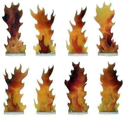 Flames of War: Destroyed Markers - 