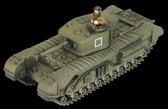Flames of War: British Churchill Armoured Troop (Late War) - 