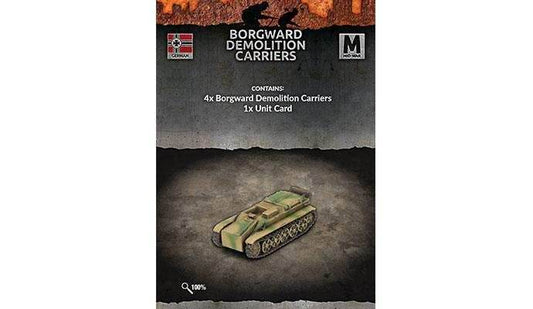 Flames of War: German Borgward Demolition Carriers (Mid War) - 