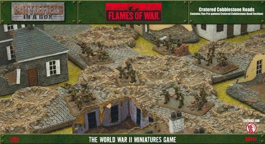 Flames of War: Cratered Cobblestone Roads - 