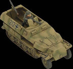 Flames of War: German SD KFZ 251 Half-Tracks (Mid War) - 