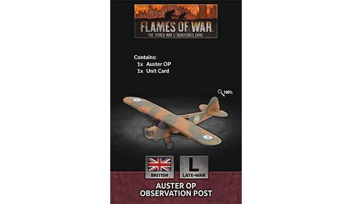 Flames of War: British Auster Observation Post (Late War) - 