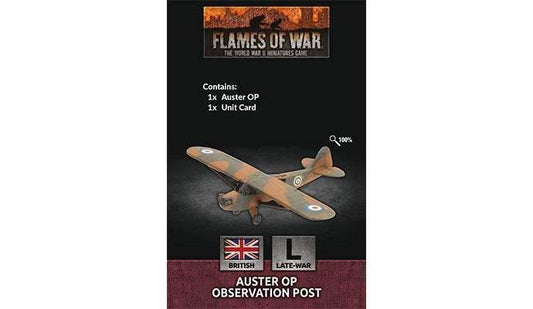 Flames of War: British Auster Observation Post (Late War) - 