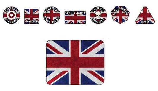 Team Yankee: British Token Set - 
