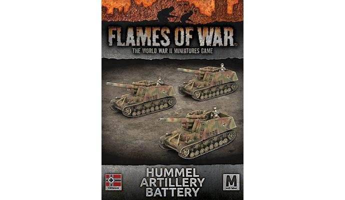 Flames of War: German Hummel Artillery Battery (Mid War) - 