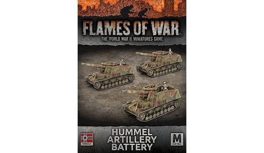 Flames of War: German Hummel Artillery Battery (Mid War) - 