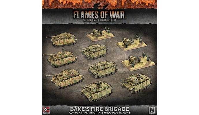 Flames of War: German Bake's Fire Brigade Army (Mid War) - 