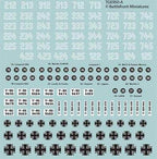 Team Yankee: West German Decal Set - 