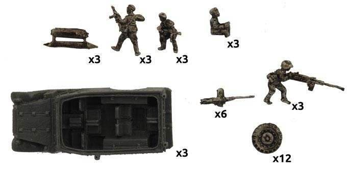 Flames of War: Soviet M3 Scout Transport (Late War) - 