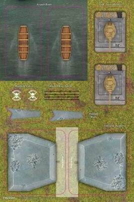 Flames of War: Bagration - River Assault Mission Terrain Pack - 