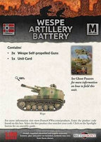 Flames of War: German Wespe Artillery Battery (Mid War) - 