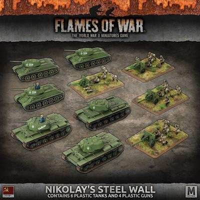 Flames of War: Soviet 'Nikolay's Steel Wall' Army Deal (Mid War) - 