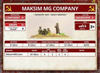 Flames of War: Soviet Maksim MG Company (Mid War) - 