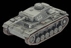 Flames of War: German Panzer III Tank Platoon (Mid War) - 