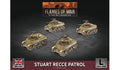 Flames of War: British Stuart Recce Patrol (Late War) - 