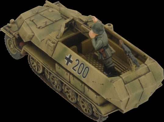 Flames of War: German SD KFZ 251 Half-Tracks (Mid War) - 