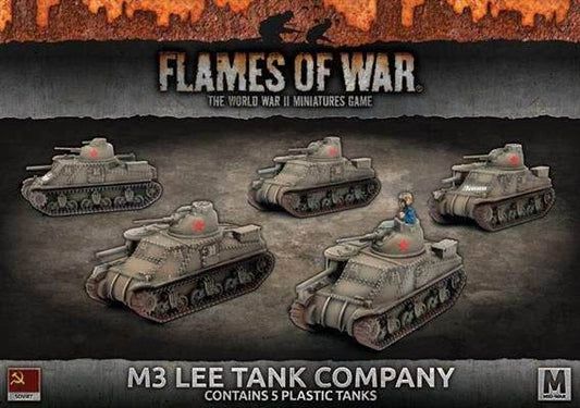 Flames of War: Soviet M3 Lee Tank Company (Mid War) - 