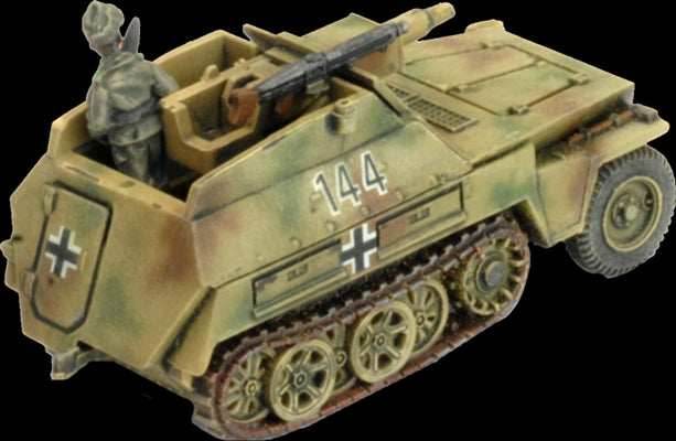 Flames of War: German SD KFZ 250 Scout Troop (Late War) - 
