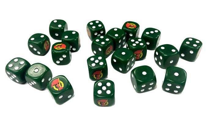Flames of War: Soviet Guards Dice (x20) (Late War) - 