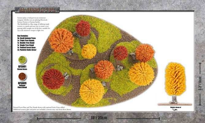 Battlefield in a Box: Small Autumn Wood - 