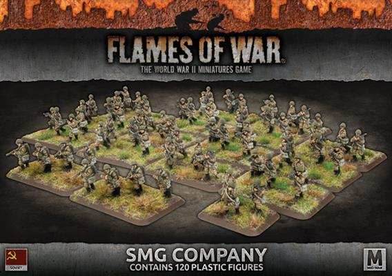 Flames of War: Soviet SMG Company (Mid War) - 