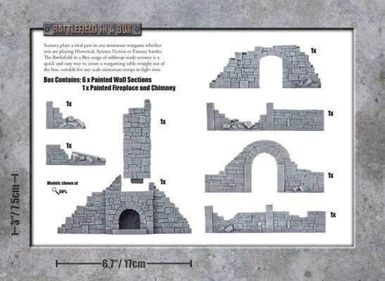 Battlefield in a Box: Wartorn Village - Ruins - 
