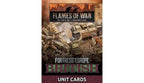 Flames of War: Fortress Europe - British Unit Cards - 
