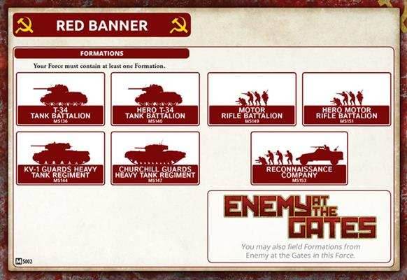 Flames of War: Soviet 'Kutusov's Heroes' Army Deal (Mid War) - 