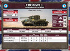 Flames of War: British Cromwell Armoured Troop (Late War) - 