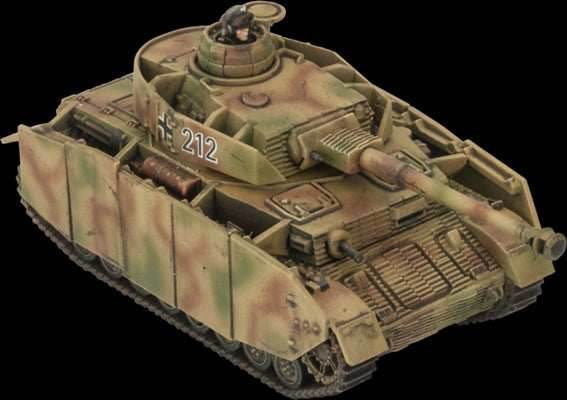 Flames of War: German Panzer IV (Late) Tank Platoon (Mid War) - 