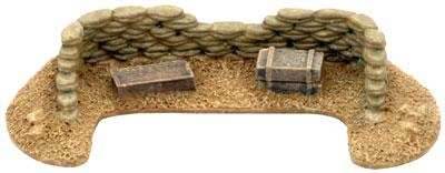 Flames of War: Desert Sandbags - Dug In Markers - 