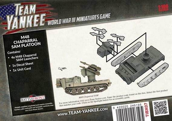 Team Yankee: M48 Chaparral SAM Platoon - 