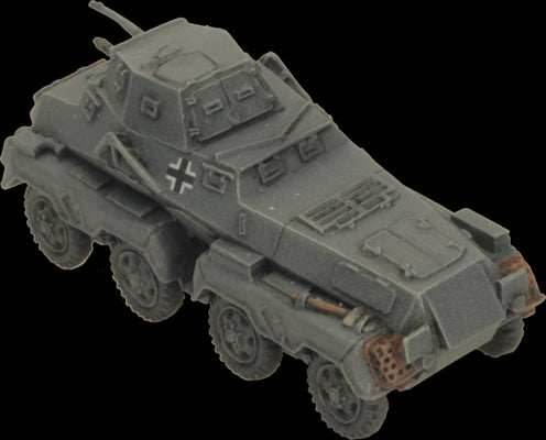 Flames of War: German SD KFZ 231 Heavy Scout Troop (Mid War) - 