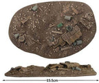 Flames of War: Ruined City Rubble Piles - 