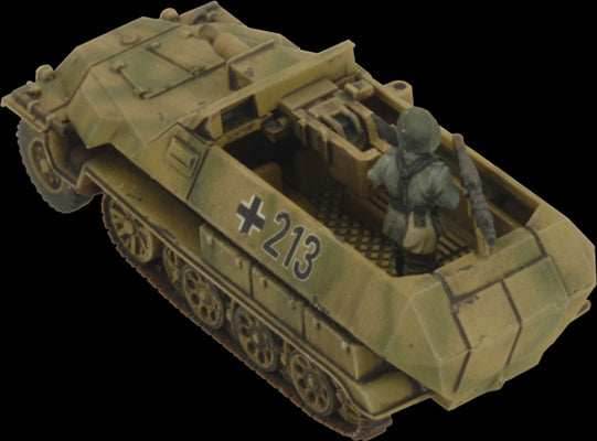Flames of War: German SD KFZ 251 Half-Tracks (Mid War) - 