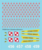 Team Yankee: Polish Decals - 