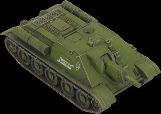 Flames of War: Soviet SU-122 Medium SP Battery (Mid War) - 