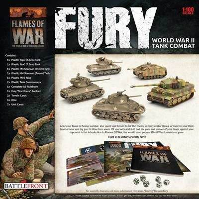 Flames of War: Fury - WWII Tank Combat Starter Set - 