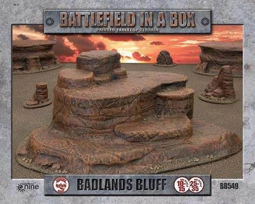 Battlefield in a Box: Badlands Bluff - Mars - 