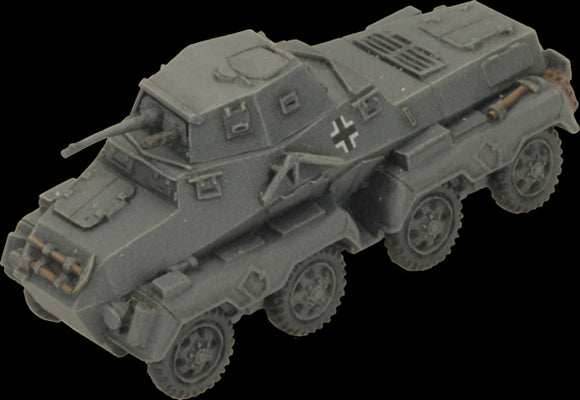 Flames of War: German SD KFZ 231 Heavy Scout Troop (Mid War) - 