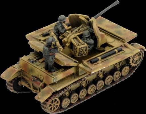 Flames of War: German Möbelwagen AA Tank Platoon (Late War) - 